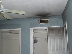 puff back damage on doors