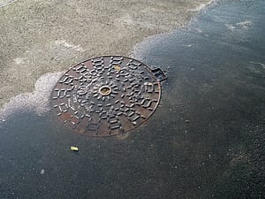 sewer manhole